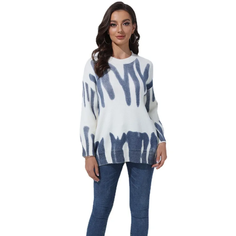 Lazy style sweater women's clothing autumn winter 2021 new Pullover European and American loose and versatile outer sweater coat
Lazy style sweater women's clothing autumn winter 2021 new Pullover European and American loose and versatile outer sweater coat