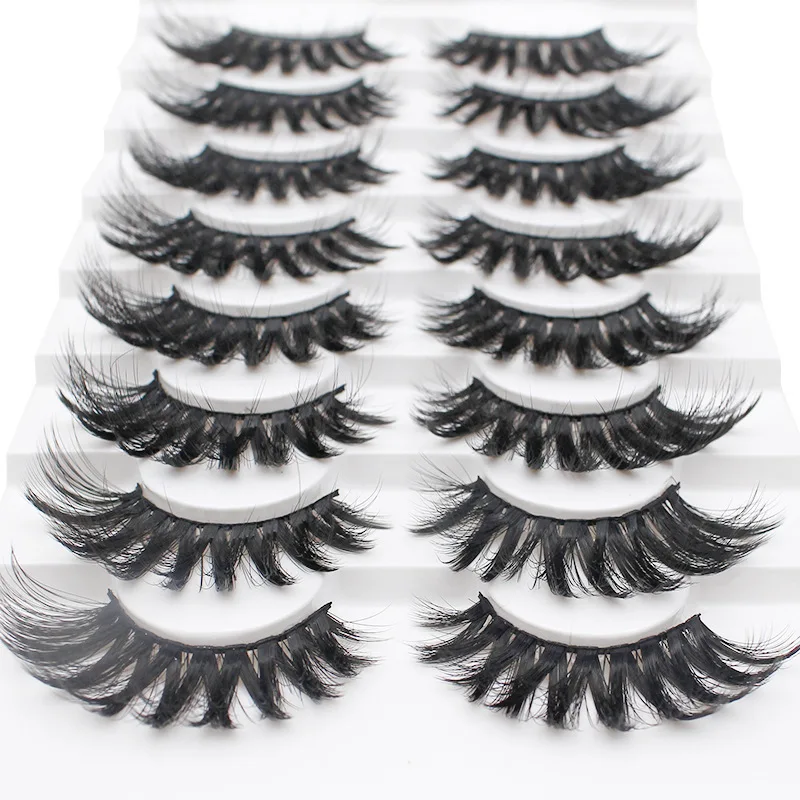 8 Pair Natural False Eyelashes Wispies Fluffy Lashes Long Makeup 3D Synthetic Fiber Extension Handmade Dramatic Volume, Black color 3d false eyelashes
8 Pair Natural False Eyelashes Wispies Fluffy Lashes Long Makeup 3D Synthetic Fiber Extension Handmade Dramatic Volume, Black color 3d false eyelashes