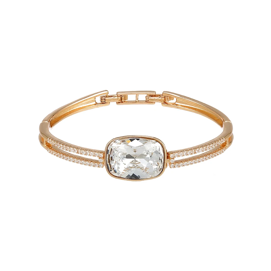 77354 Xuping factory wholesale white elegant luxury jewelry bracelet with 18k gold plated
77354 Xuping factory wholesale white elegant luxury jewelry bracelet with 18k gold plated
