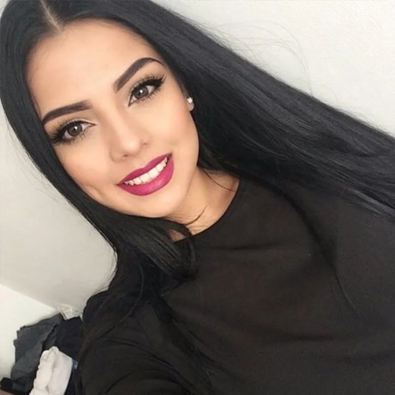 TKL factory Soft straight faux synthetic wig wholesale extra long top quality lace front wigs
TKL factory Soft straight faux synthetic wig wholesale extra long top quality lace front wigs