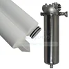 Single (1Rx10") PP 5 micron replaced filter type stainless steel cartridge filter water housing with 304 steel clamp ring