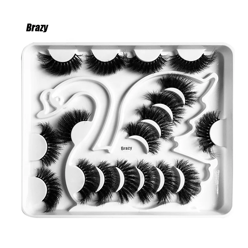 9 Pair of Eyelashes Wholesale Lashes Vendor 20mm Fluffy 3D Luxury Faux Mink Eyelashes Faux Cils, Black
9 Pair of Eyelashes Wholesale Lashes Vendor 20mm Fluffy 3D Luxury Faux Mink Eyelashes Faux Cils, Black