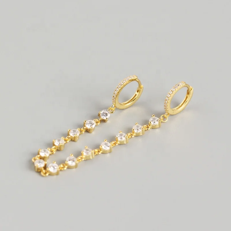 Vintage Luxury Drop Earrings Fashion Tassel Dangle Earrings 925 Sterling Silver Earrings For Women Jewelry 2020 New, Gold and silver
Vintage Luxury Drop Earrings Fashion Tassel Dangle Earrings 925 Sterling Silver Earrings For Women Jewelry 2020 New, Gold and silver