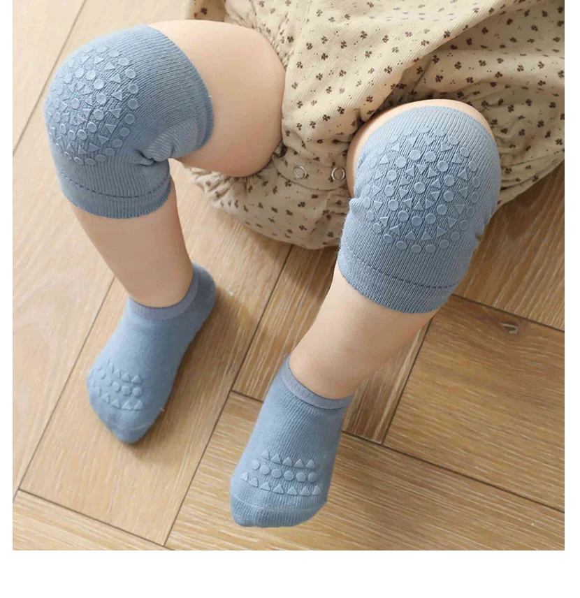 New Anti-slip Baby Pad Knee Socks Set Protector Cover Solid Color Baby Knee Pads For Crawling
New Anti-slip Baby Pad Knee Socks Set Protector Cover Solid Color Baby Knee Pads For Crawling