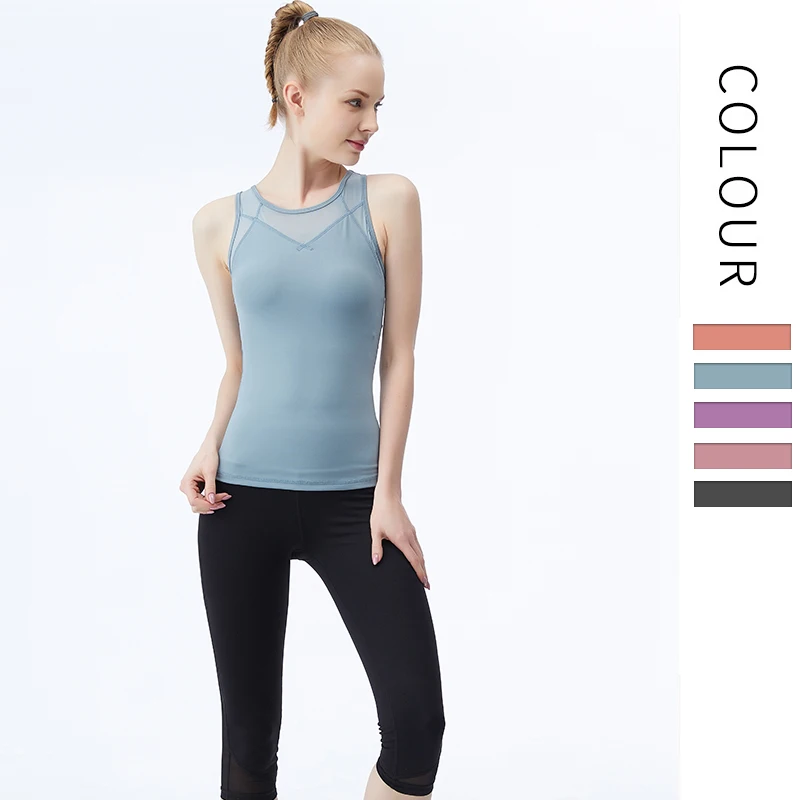 Loose Yoga Sports Vest Women's Workout Clothes Running Tops Beauty Back Sports Top Bra, Picture shows
Loose Yoga Sports Vest Women's Workout Clothes Running Tops Beauty Back Sports Top Bra, Picture shows