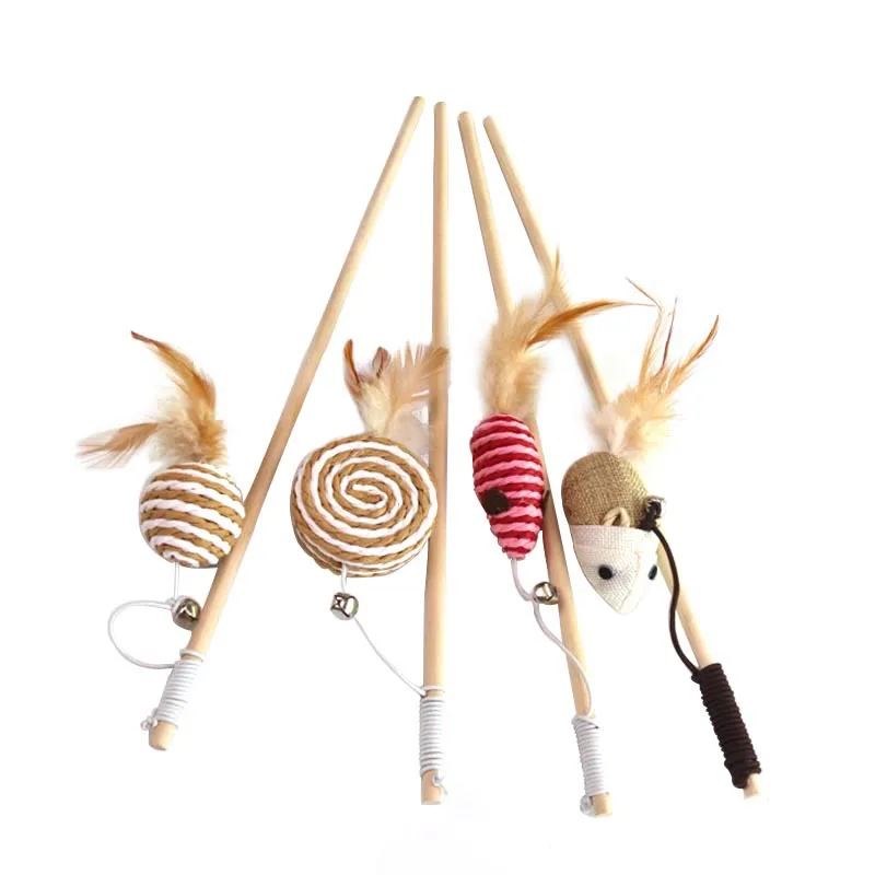 Factory Wholesale Funny Cat Stick Set Interactive Feather Cloth Rat Puzzle Rope Funny Cat Toy
Factory Wholesale Funny Cat Stick Set Interactive Feather Cloth Rat Puzzle Rope Funny Cat Toy