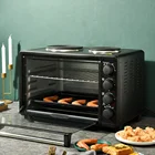 Toaster Oven Toaster Oven 45L Toaster Oven With Hot Plate Portable Large Table Benchtop Home Baking Oven