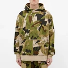 Custom printing pullover fashion mens camo hoodie without string