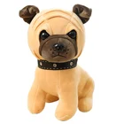 Factory custom stuffed plush toycute stuff soft toys plushies stuffed animalwith cute soft dog pug toy