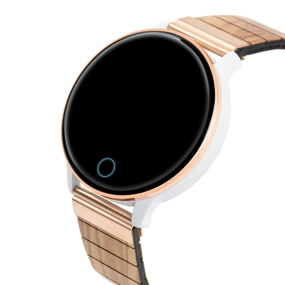 New design smart watches non branded sport smart watch stainless steel with wood leather strap
New design smart watches non branded sport smart watch stainless steel with wood leather strap