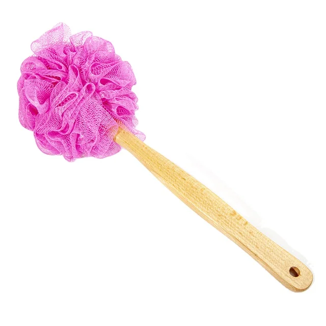 Long handle shower sponge for enjoy a stimulating bath or shower massage, Customized color
Long handle shower sponge for enjoy a stimulating bath or shower massage, Customized color