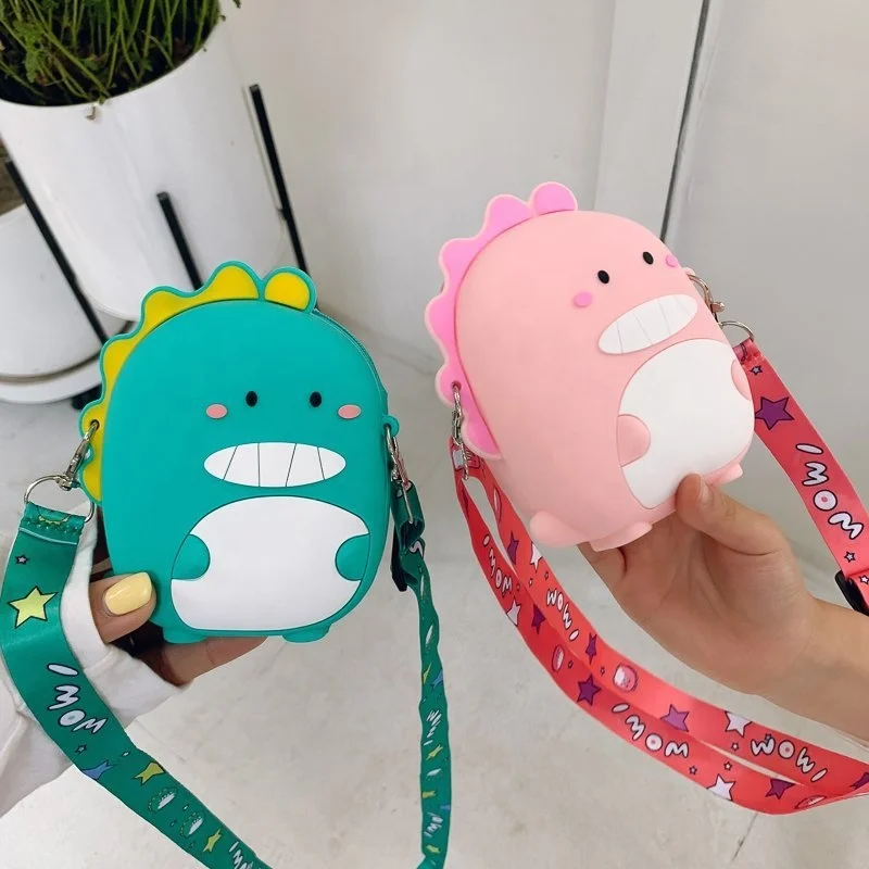 2021 Candy Silicone Material Mini Kid jelly Bags for Children Cross Wide Shoulder Coin Handbag Kids Favor Dinosaur Purse
2021 Candy Silicone Material Mini Kid jelly Bags for Children Cross Wide Shoulder Coin Handbag Kids Favor Dinosaur Purse