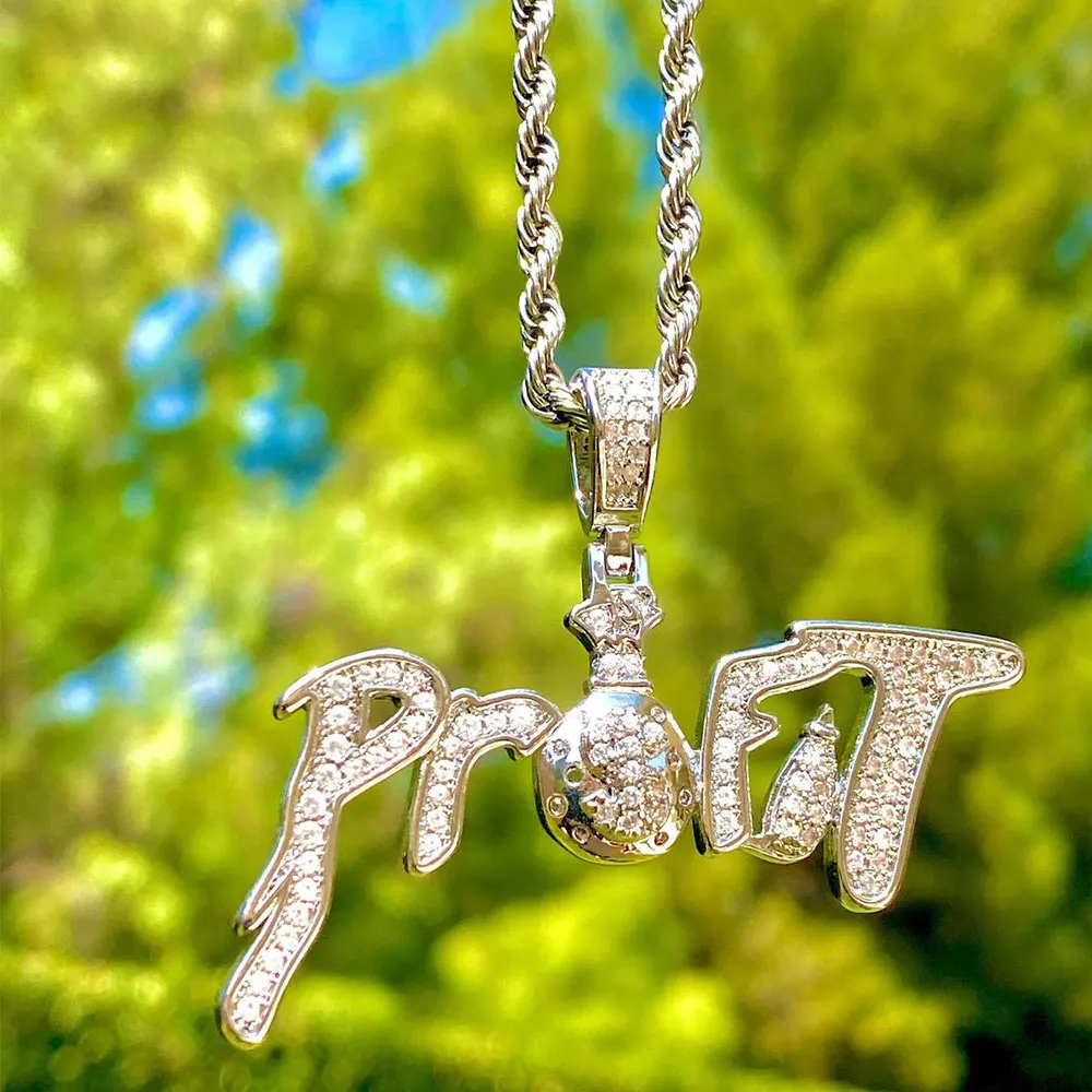 discount Iced Out High Quality Necklace For Men's Hip Hop Jewelry AAA Zirconia Brass Profit Letter Pendant
discount Iced Out High Quality Necklace For Men's Hip Hop Jewelry AAA Zirconia Brass Profit Letter Pendant
