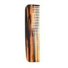Private Label Custom Logo Handmade Acetate Beard Styling Shaping Tool Moustache Lice Beard Comb For Mens Grooming