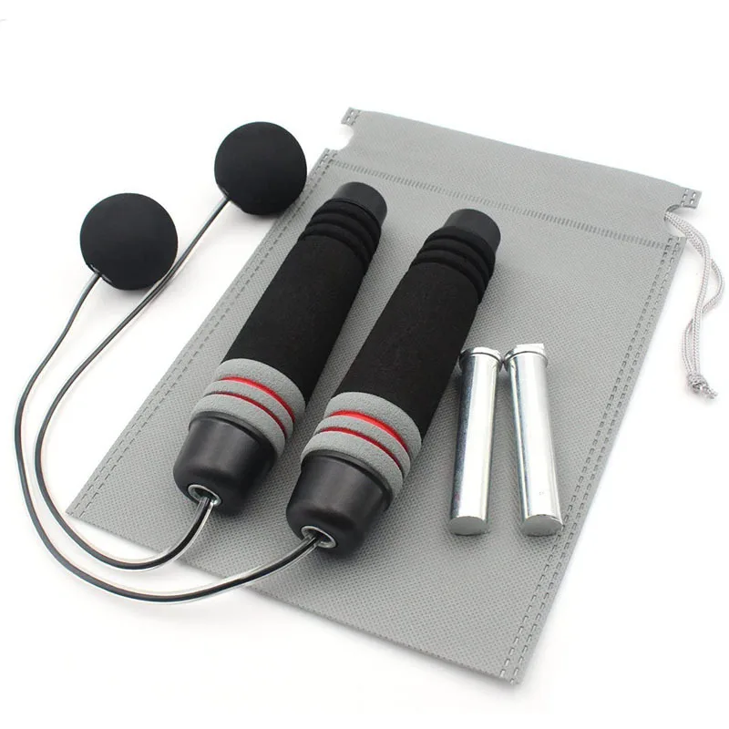 High Quality Cordless Skipping Ball Workout Weighted Adjustable Fitness Exercise Freestyle Speed PP Wireless Jump Rope, Black
High Quality Cordless Skipping Ball Workout Weighted Adjustable Fitness Exercise Freestyle Speed PP Wireless Jump Rope, Black