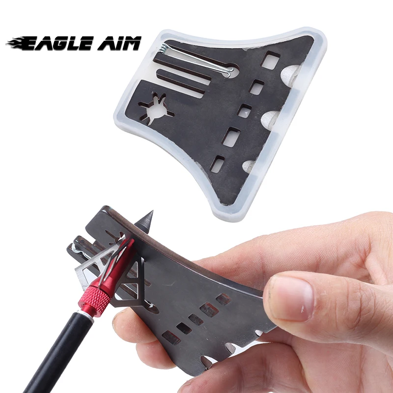 

Multifunction Archery Tool for Arrow Repair Feather Scraper Wrench