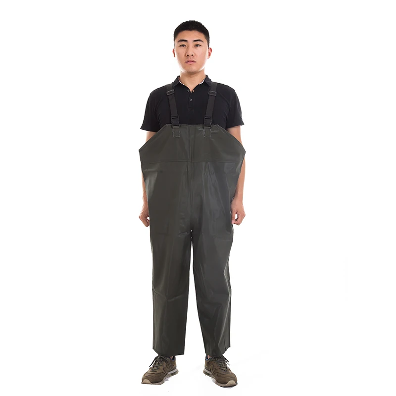 Waterproof PVC Knitted Fabric Marine Workwear Fishing Waders Pants, Army green, orange
Waterproof PVC Knitted Fabric Marine Workwear Fishing Waders Pants, Army green, orange
