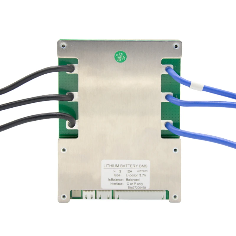 jiabaida bms 14S 48v 80A smart bms equalization with UART communication bms for lithium ion battery pack
jiabaida bms 14S 48v 80A smart bms equalization with UART communication bms for lithium ion battery pack