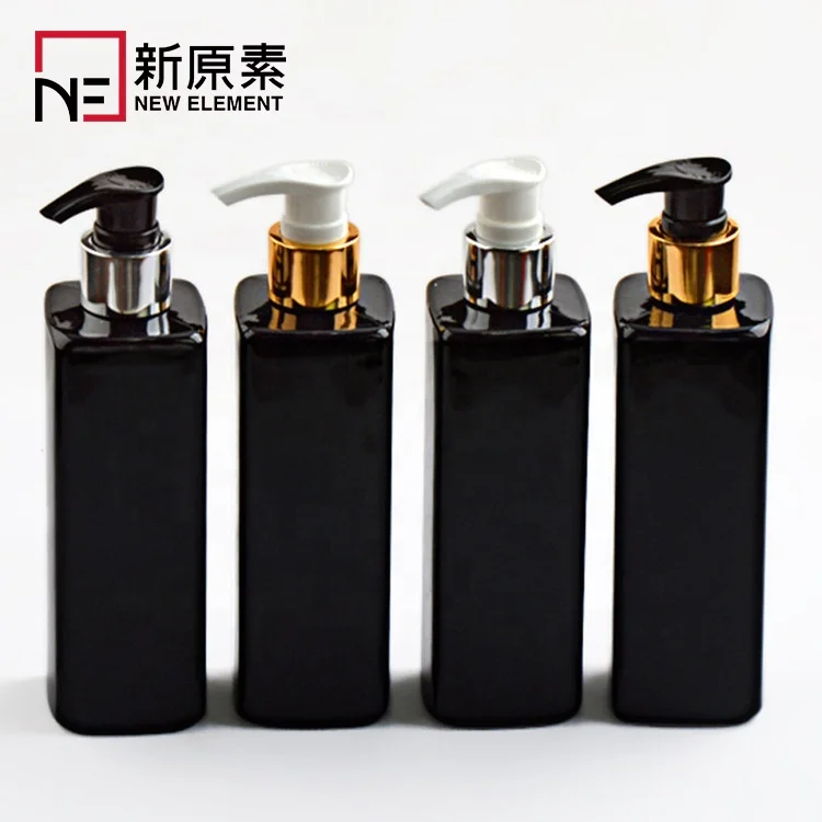 in stock black pet square bottom 250ml shampoo plastic pump lotion bottle with silver gold top
in stock black pet square bottom 250ml shampoo plastic pump lotion bottle with silver gold top
