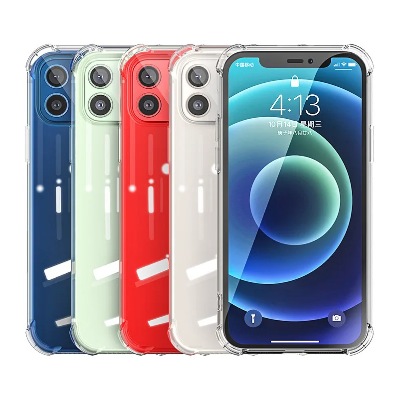 New Shockproof Bumper Clear Mobile Back Cover Transparent 1.5 MM TPU Cell Phone Case For Iphone 11 12 Pro Max
New Shockproof Bumper Clear Mobile Back Cover Transparent 1.5 MM TPU Cell Phone Case For Iphone 11 12 Pro Max