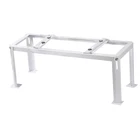 Professional white outdoor metal stand air conditioner support mounting bracket