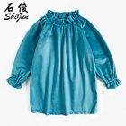 Shijun 2019 Latest Frock Design for Teenage Girl Dress