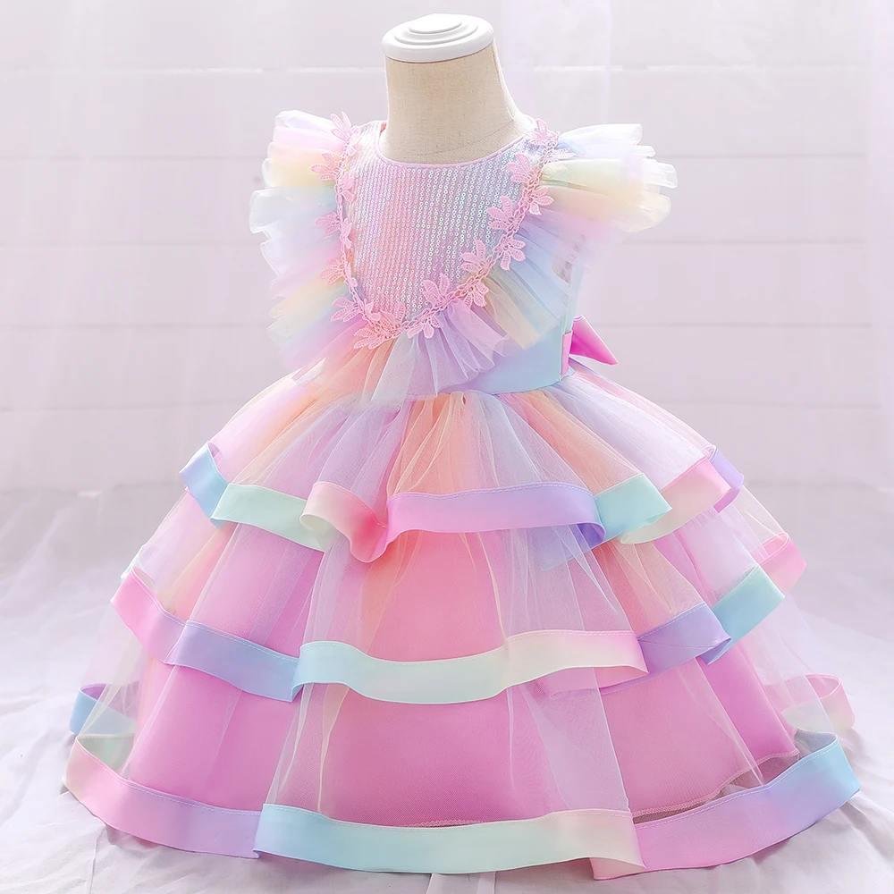 MQATZ Hot Selling Baby Wedding Girl Princess Party Wear Gown Dress Kids Cake Layered Birthday Dresses, Blue,pink
MQATZ Hot Selling Baby Wedding Girl Princess Party Wear Gown Dress Kids Cake Layered Birthday Dresses, Blue,pink
