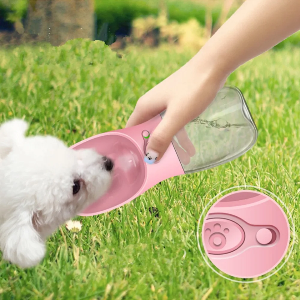 Portable Bottle Travel Puppy Dog Drinking Bowl Outdoor Pet Water Dispenser Feeder For Small Large Dogs
Portable Bottle Travel Puppy Dog Drinking Bowl Outdoor Pet Water Dispenser Feeder For Small Large Dogs