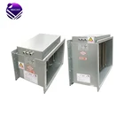 Yancheng Bright customsized Industry Rectangular 30 kw Air Duct Heater with Tubular Heating Elements