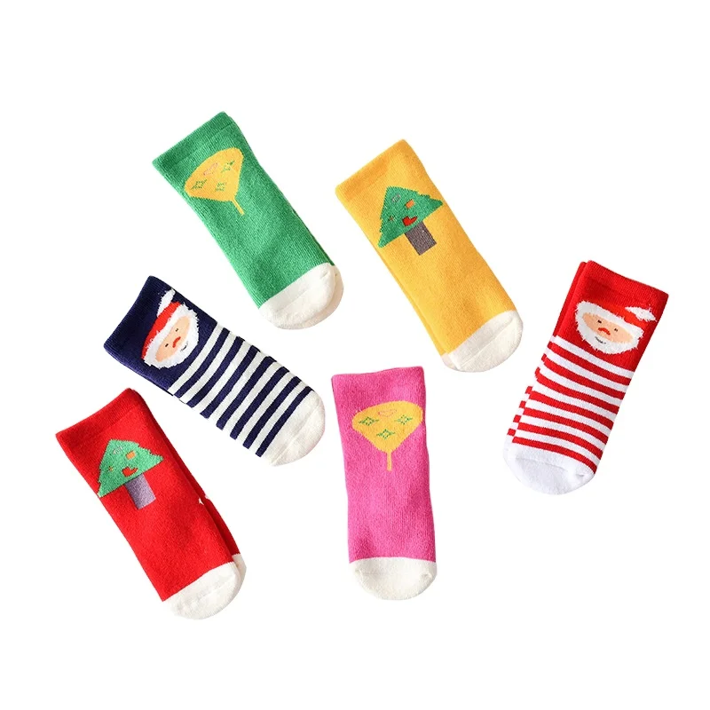 Children's tube floor socks glued non-slip cotton socks for autumn and winter thickening and warm baby Christmas sock
Children's tube floor socks glued non-slip cotton socks for autumn and winter thickening and warm baby Christmas sock