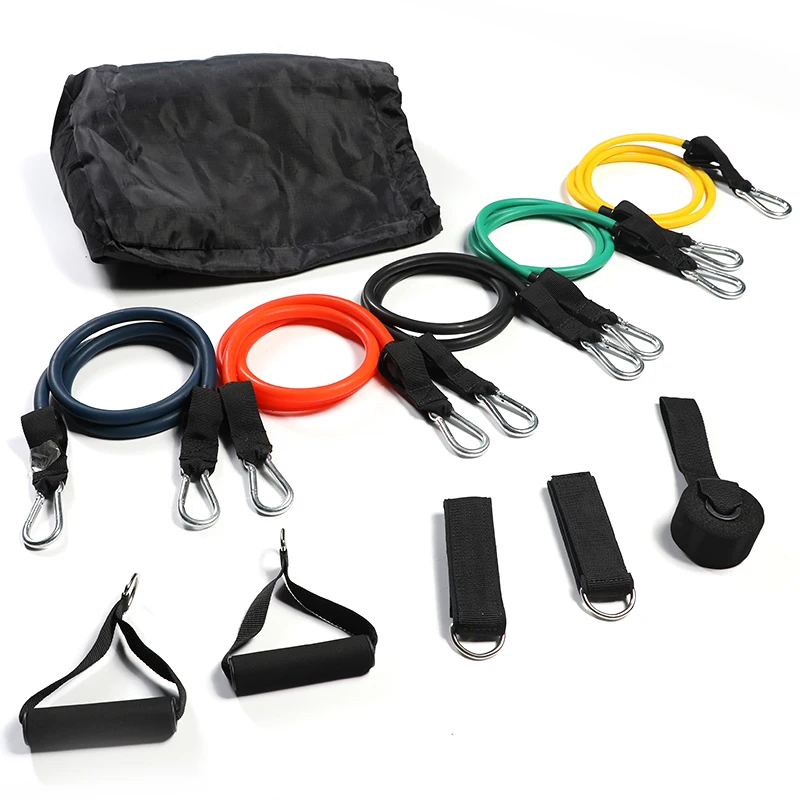 innstar fitness natural tpe TPE exercise elastic resistance tube set 11 Pcs resistance bands set, 5 colors
innstar fitness natural tpe TPE exercise elastic resistance tube set 11 Pcs resistance bands set, 5 colors