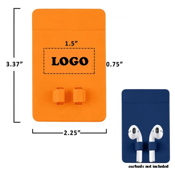 Wholesale Promotional Gifts 3M Sticker Silicone Phone Case Card Holder Custom Imprinted Phone Wallets with Earbuds Holder, Customized
Wholesale Promotional Gifts 3M Sticker Silicone Phone Case Card Holder Custom Imprinted Phone Wallets with Earbuds Holder, Customized