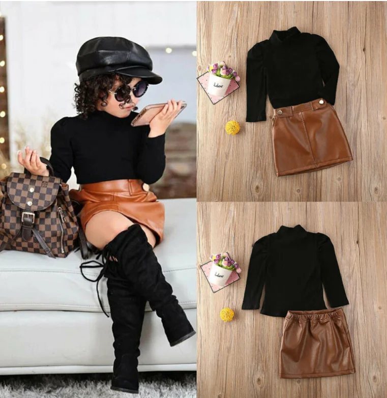 2021 hot sale European and American style Black striped sweater in long sleeve and leather skirt two pcs
2021 hot sale European and American style Black striped sweater in long sleeve and leather skirt two pcs