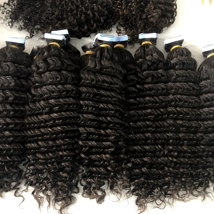 Raw Virgin 6mm Curly Tape Ins Hair Extensions Remy 100% Natural Human Tape in Hair Extension
Raw Virgin 6mm Curly Tape Ins Hair Extensions Remy 100% Natural Human Tape in Hair Extension