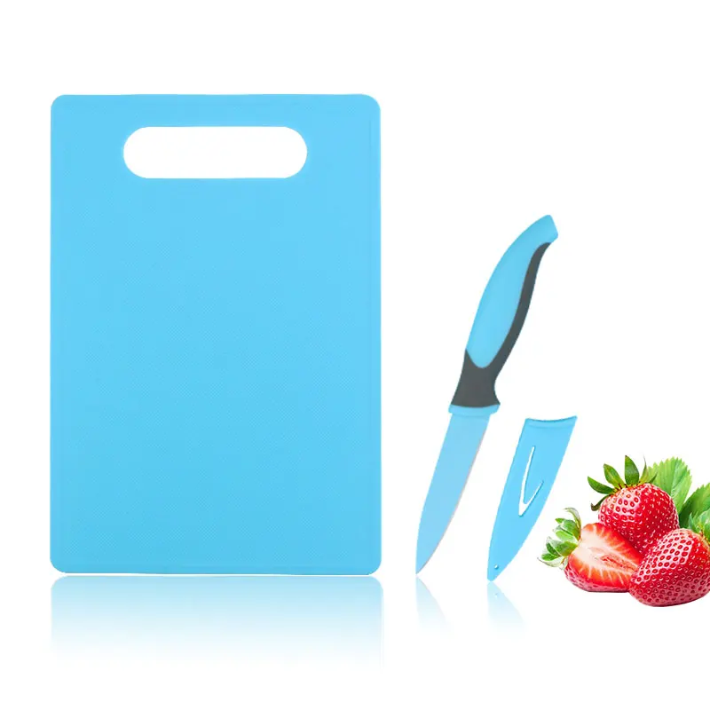 Wholesale sharp plastic cutting board & paring knife set with cover for fruit and vegetable
Wholesale sharp plastic cutting board & paring knife set with cover for fruit and vegetable