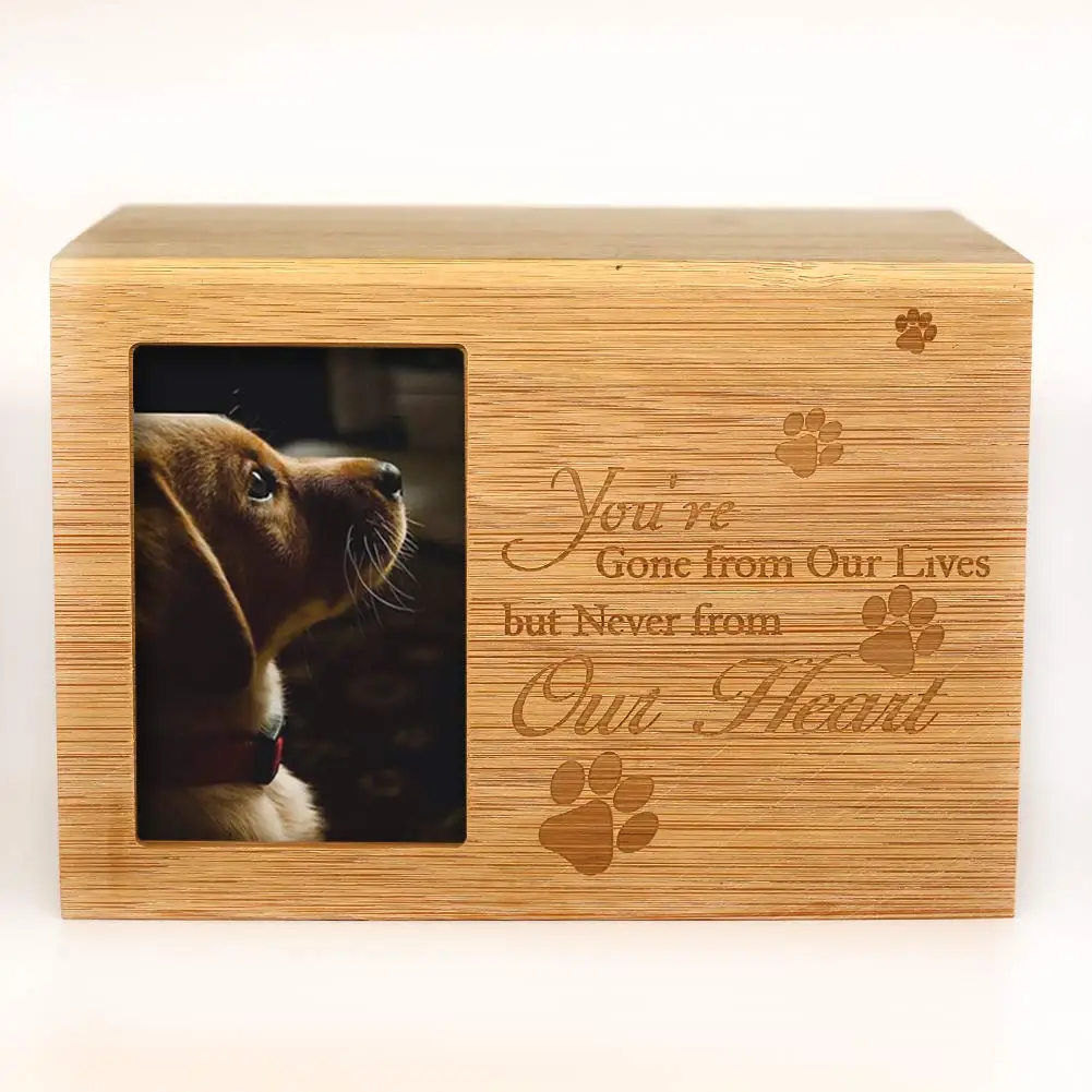 Wholesale Pet Caskets And Coffins Dog Picture Memorial Urn Custom Pet Engravable Urns
Wholesale Pet Caskets And Coffins Dog Picture Memorial Urn Custom Pet Engravable Urns