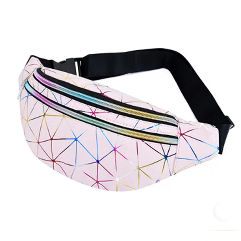 Women Pink Female Belt Laser Chest Pouch Customized Water Proof Fishing Fanny Pack Mini Waist Bag With Two Zipper Compartments
Women Pink Female Belt Laser Chest Pouch Customized Water Proof Fishing Fanny Pack Mini Waist Bag With Two Zipper Compartments