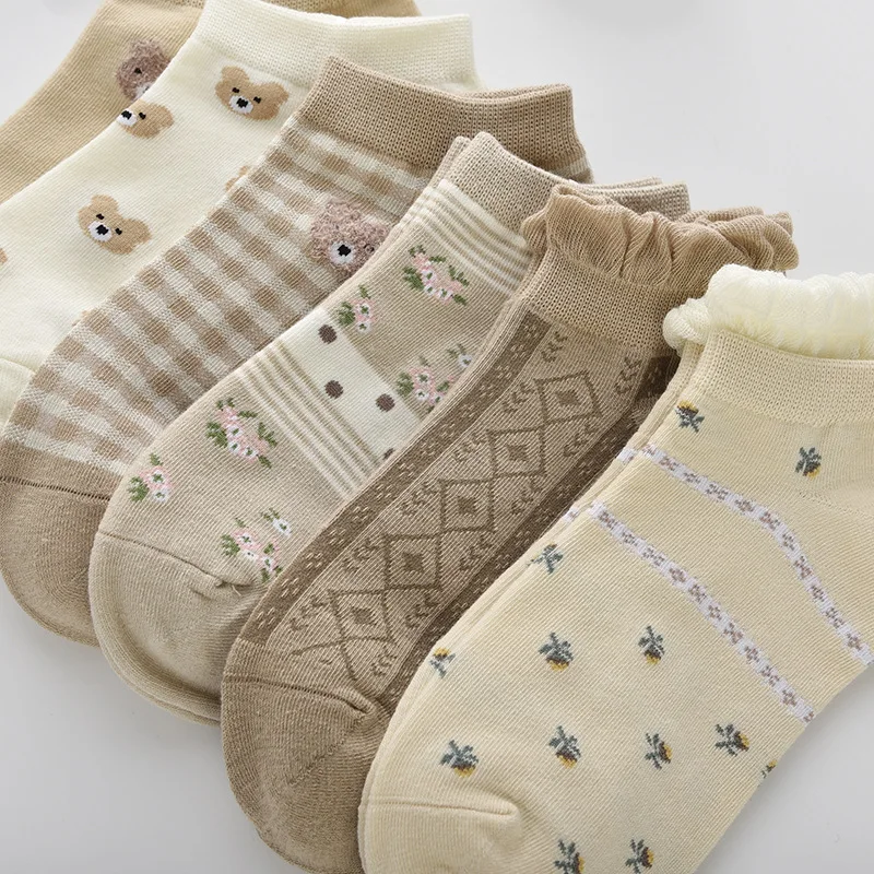 Kawaii non slip knitted ladies custom casual slouch socks wholesale colored socks for women, Custom color 
Kawaii non slip knitted ladies custom casual slouch socks wholesale colored socks for women, Custom color