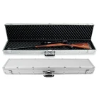 Aluminum soft military Locking Long Spray Rifle Gun Case/safety hard aluminum shot riffle bag gun case with foam