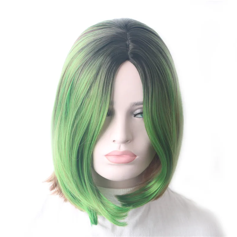 Cheap Ombre Heat Resistant Synthetic Hair Cosplay Bob Wig Straight Short Wigs For Women
Cheap Ombre Heat Resistant Synthetic Hair Cosplay Bob Wig Straight Short Wigs For Women