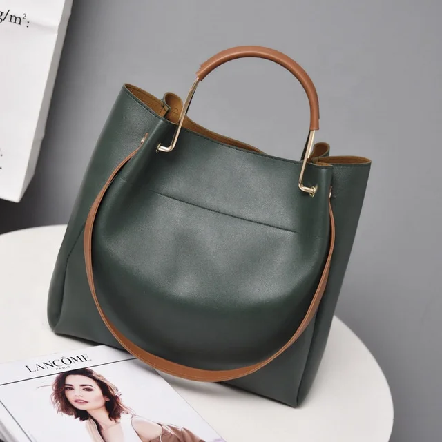 Simple Tote Women's Single-Handle Shoulder Bag Cheap Messenger Bag Customized Oil Leather Big Bag, Red, black, pink, gray,green
Simple Tote Women's Single-Handle Shoulder Bag Cheap Messenger Bag Customized Oil Leather Big Bag, Red, black, pink, gray,green