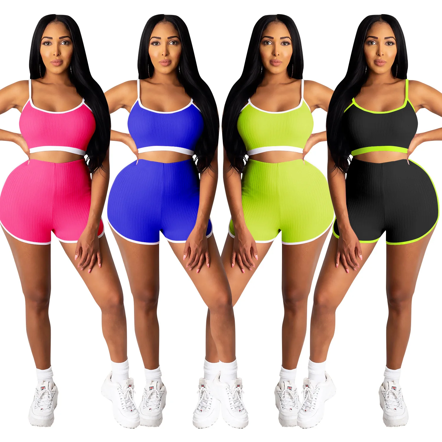 Custom Your Logo 2 Piece Summer Set Women Casual Sexy Spring Two Piece Suit Pants Set 2021, Pictures colors
Custom Your Logo 2 Piece Summer Set Women Casual Sexy Spring Two Piece Suit Pants Set 2021, Pictures colors