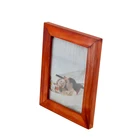 Modern style custom different size wedding anniversary molding wood photo picture frame with glass