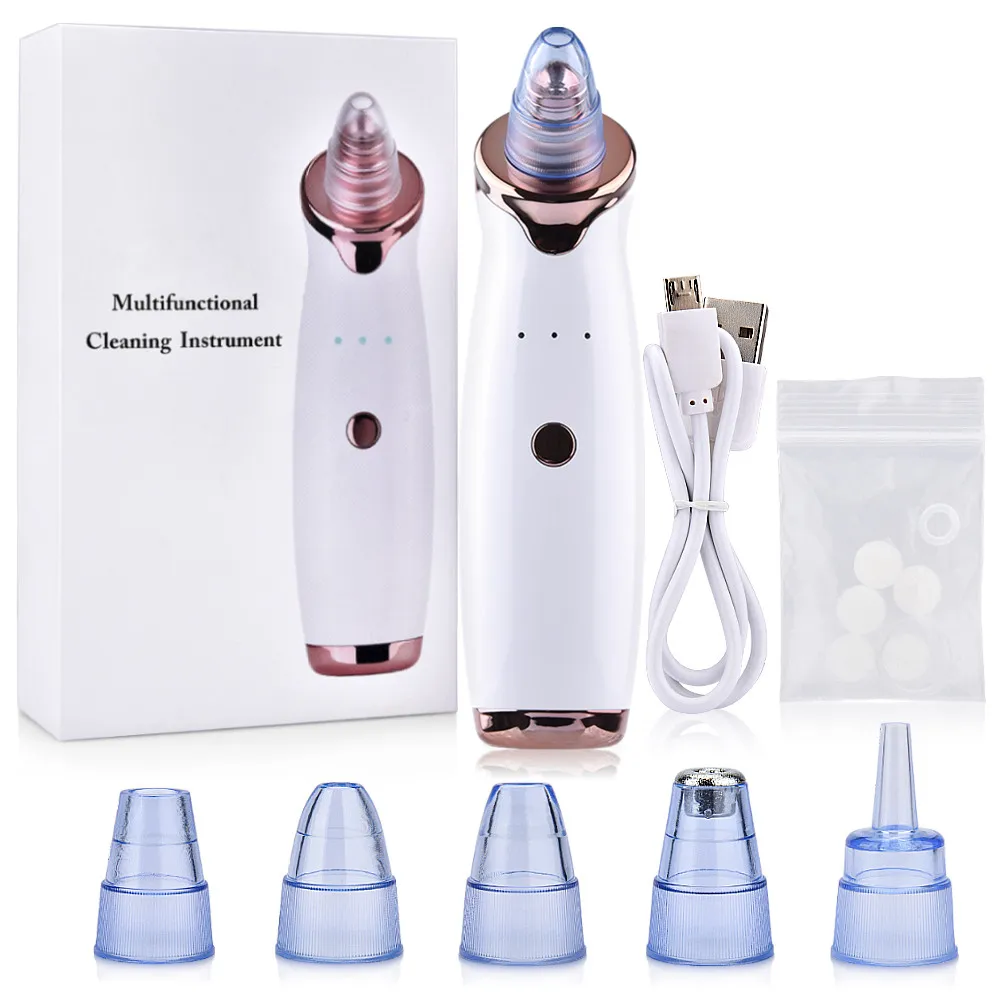 Blackhead Remover Vacuum Acne Cleanser Electronic Comedone Extraction Kit USB Rechargeable Beauty Device
Blackhead Remover Vacuum Acne Cleanser Electronic Comedone Extraction Kit USB Rechargeable Beauty Device