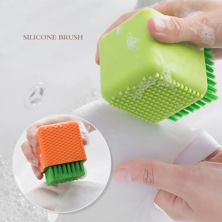 Wholesale Household Shoe Underwear Cleaning Brush Silicone Soft Hair Cleaning Laundry Brush
Wholesale Household Shoe Underwear Cleaning Brush Silicone Soft Hair Cleaning Laundry Brush