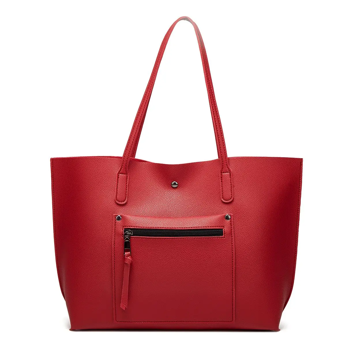 BSCI sedex custom leather side duffle handle bag on sale Women's casual large capacity tote leather shoulde bag
BSCI sedex custom leather side duffle handle bag on sale Women's casual large capacity tote leather shoulde bag
