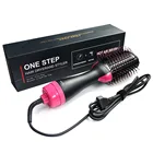 Professional One Step Hair Dryer brush volumizer 2 in 1 straightener and curler Hot Air Curling styler