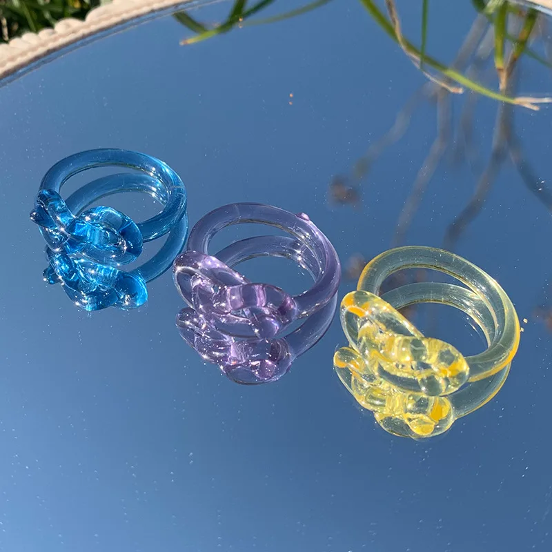 OUYE Korean Version Of Personality Super Cute Acrylic Ring Diy Resin Handmade Colorful Trendy Ring Jewelry Female, Picture
OUYE Korean Version Of Personality Super Cute Acrylic Ring Diy Resin Handmade Colorful Trendy Ring Jewelry Female, Picture