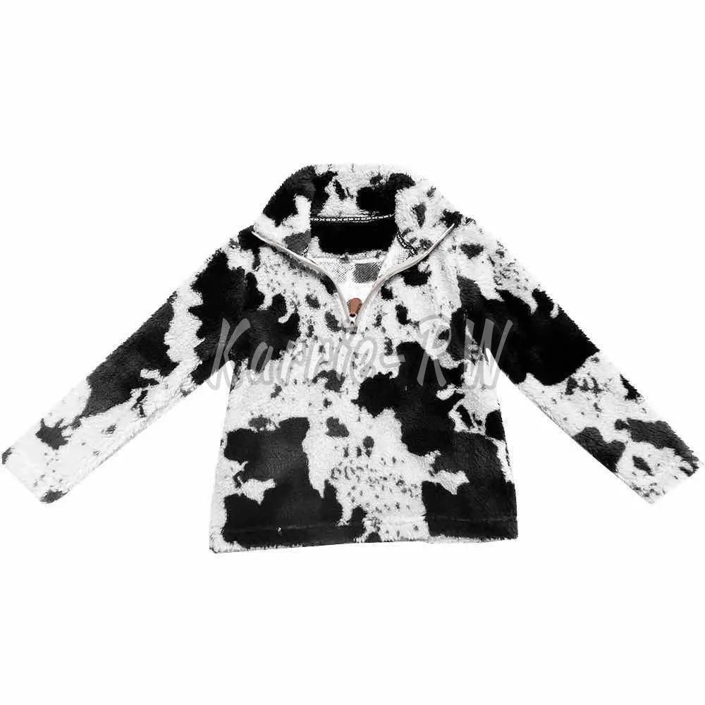 Mommy And Me Vintage Cowgirls Black And White Pullover Sweatshirt Kids Cow Sherpa Jacket, Cowhide
Mommy And Me Vintage Cowgirls Black And White Pullover Sweatshirt Kids Cow Sherpa Jacket, Cowhide