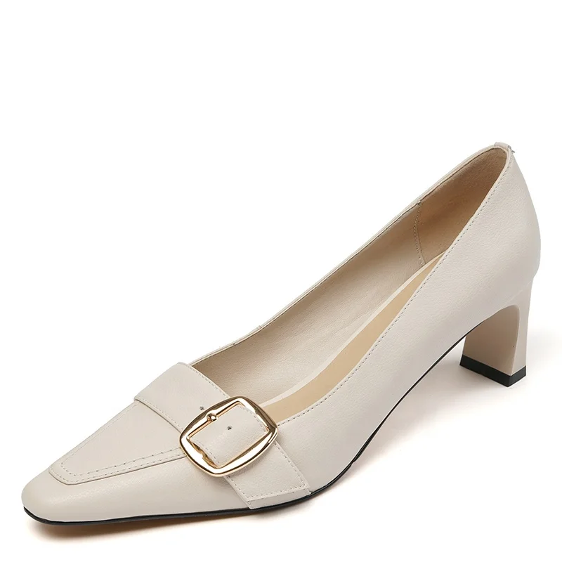 New arrivals Pointed Solid color genuine leather women's pumps ladies office shoes designers heels footwear
New arrivals Pointed Solid color genuine leather women's pumps ladies office shoes designers heels footwear